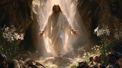 La Résurrection du Christ — Le Jardin au pied de la fente claire