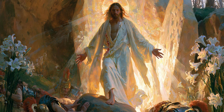 La Résurrection du Christ — Le Blanc parmi les facettes d’or