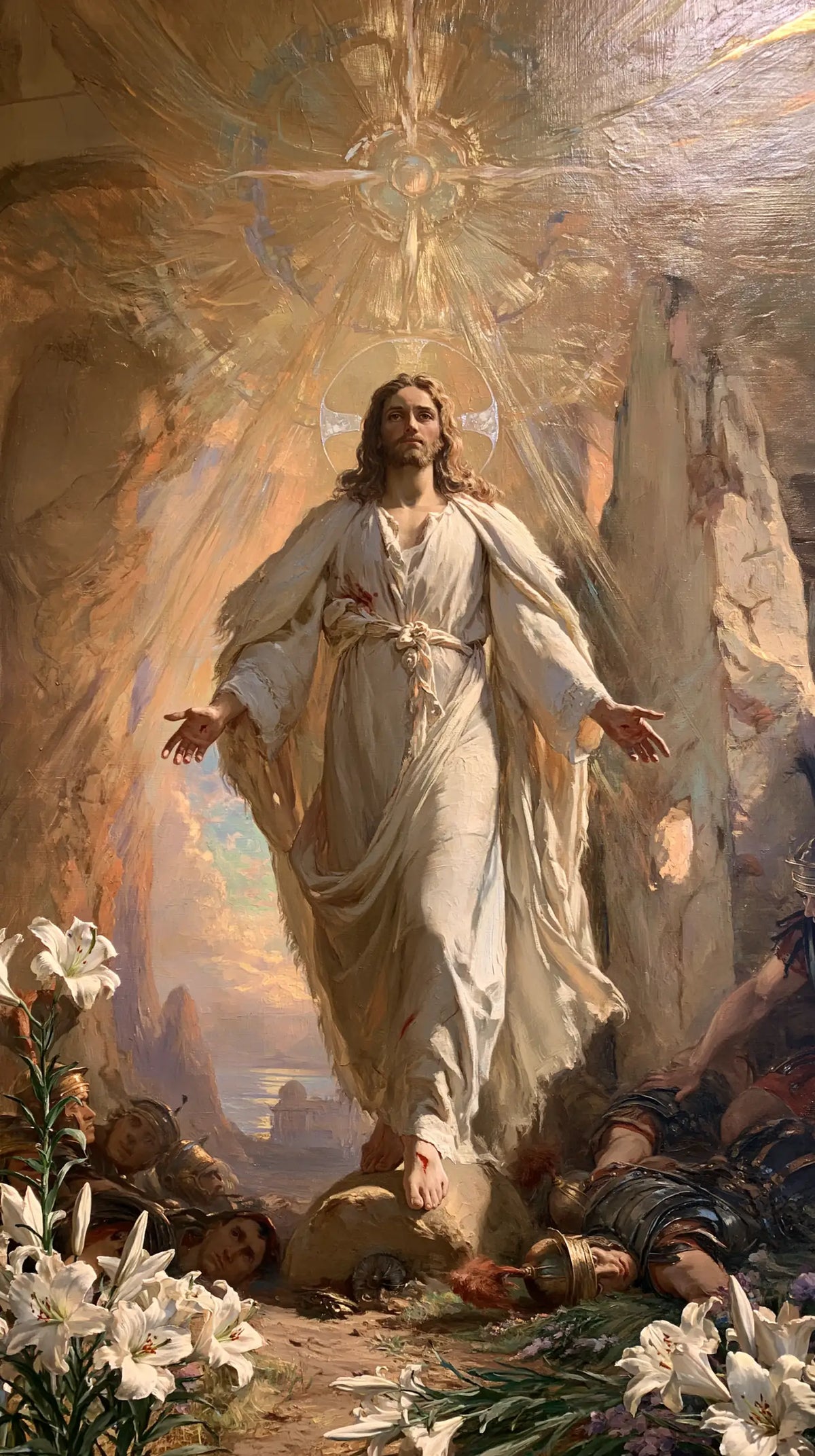 La Résurrection du Christ — Les Éclats du ciel sur le chemin fleuri