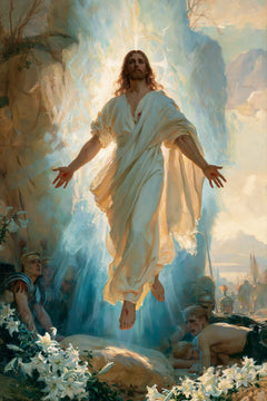 La Résurrection du Christ — La Vie dans la cascade turquoise