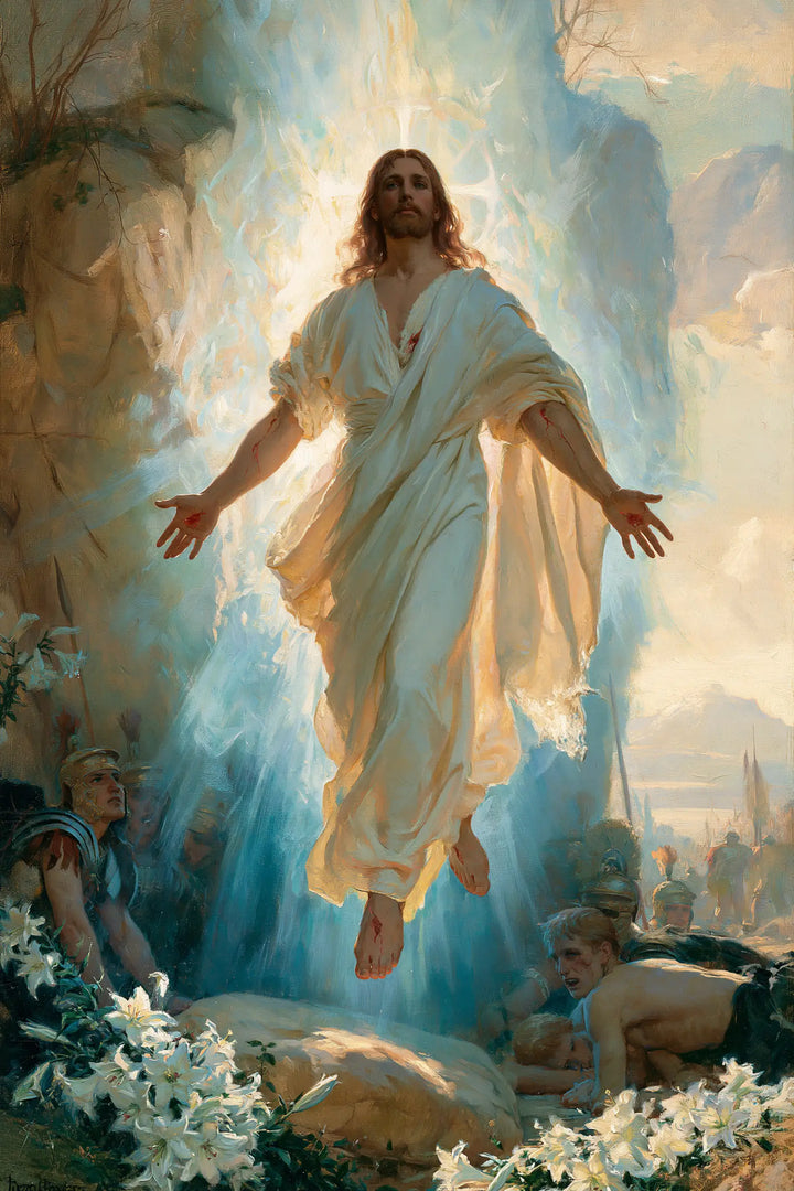 La Résurrection du Christ — La Vie dans la cascade turquoise