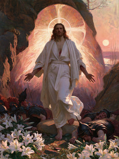La Résurrection du Christ — Le Cercle rose au seuil du monde
