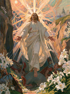 La Résurrection du Christ — La Rosace de l’aube vivante
