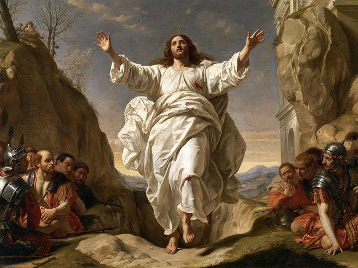La Résurrection du Christ — Les Paumes sous le ciel d’ardoise
