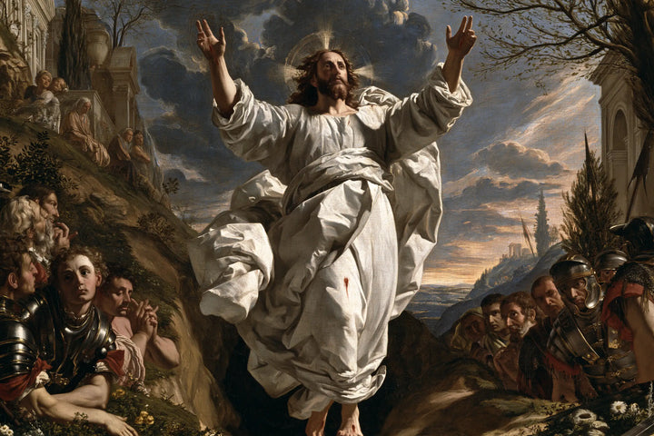 La Résurrection du Christ — Le Blanc sous les nuées profondes
