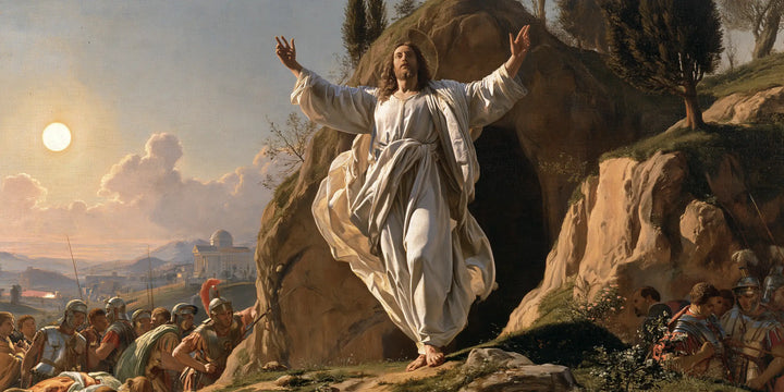 La Résurrection du Christ — Le Soleil rond près du tombeau ouvert