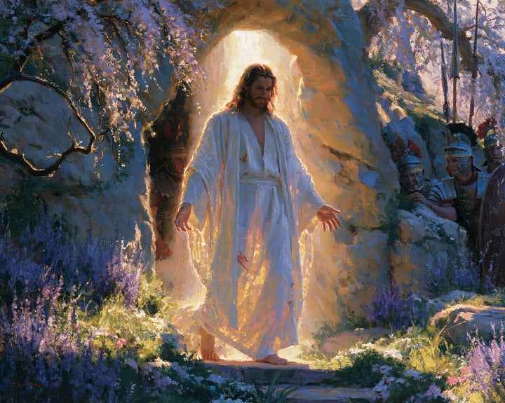 La Résurrection du Christ — Le Seuil sous la voûte bleutée