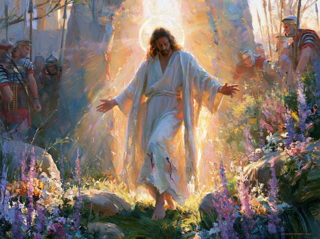 La Résurrection du Christ — L’Inclinaison douce au jardin d’or