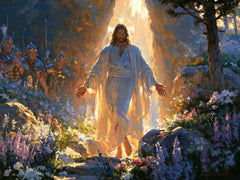 La Résurrection du Christ — La Lumière au jardin violet