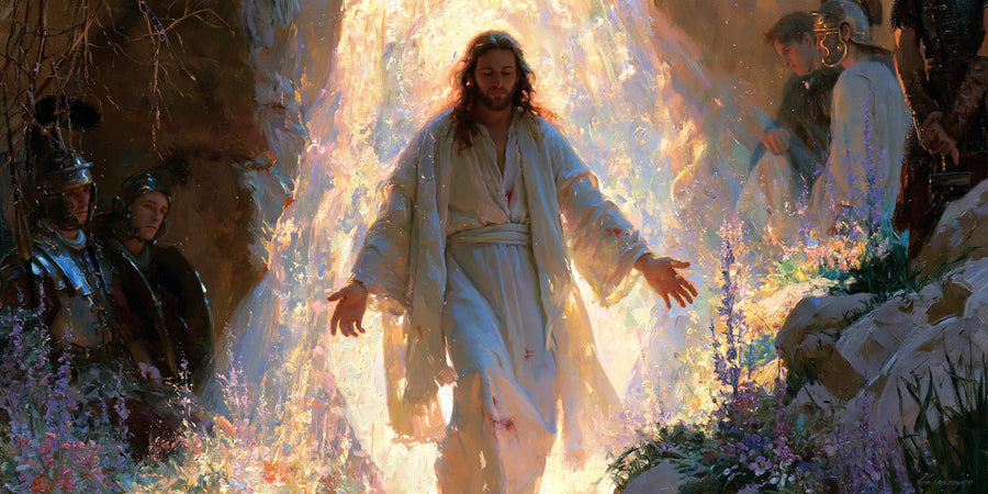 The Resurrection of Jesus Christ - Impressionist · Landscape n° 22