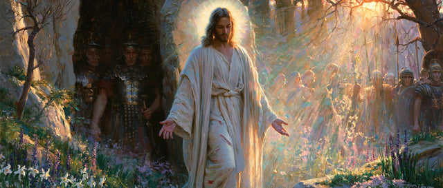 La Résurrection du Christ — Le Matin traverse les branches fines