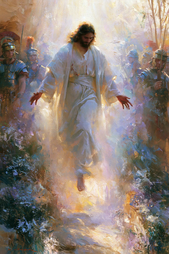 La Résurrection du Christ — Les Paupières baissées dans le jour lilas