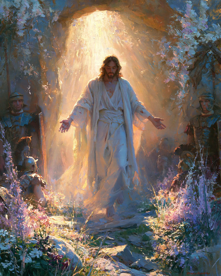 La Résurrection du Christ — Le Jardin au pied de l’arche d’or