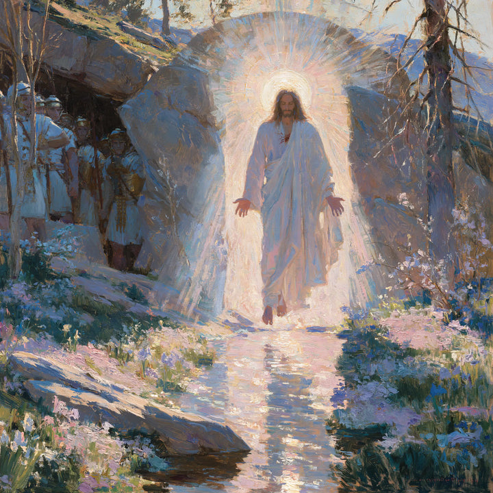 La Résurrection du Christ — Le Chemin de perle au seuil rond