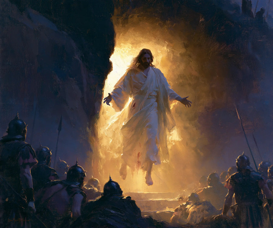 La Résurrection du Christ — La Source d’ambre au milieu du bleu