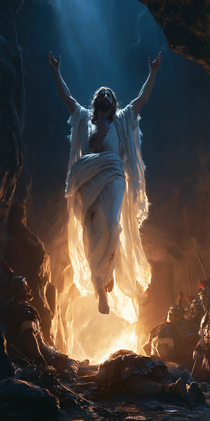 La Résurrection du Christ — Les Bras vers la nuit ouverte