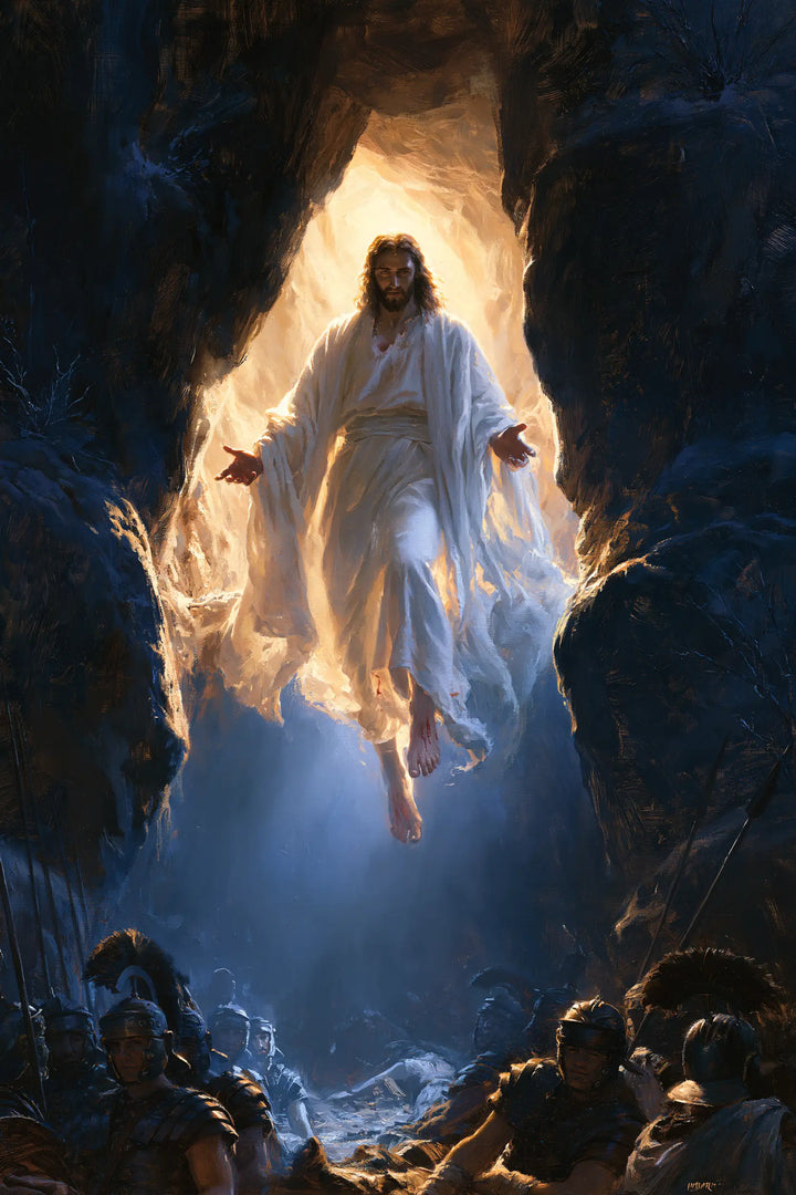 La Résurrection du Christ — Le Seuil suspendu dans le rayon froid