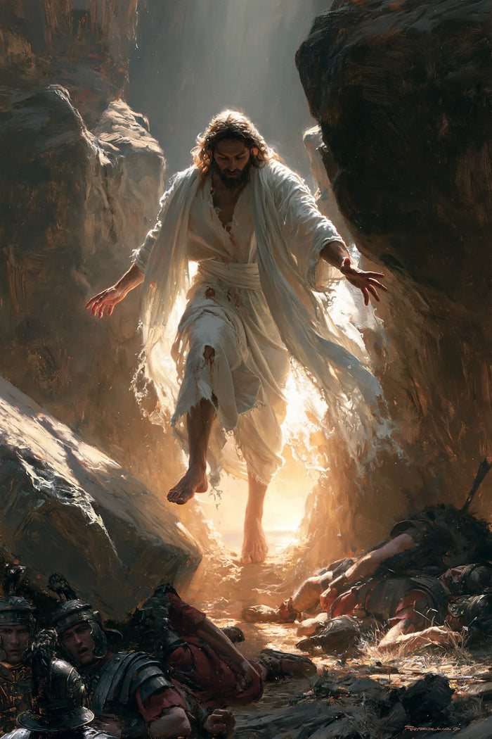 La Résurrection du Christ — Le Pas offert au chemin des ombres