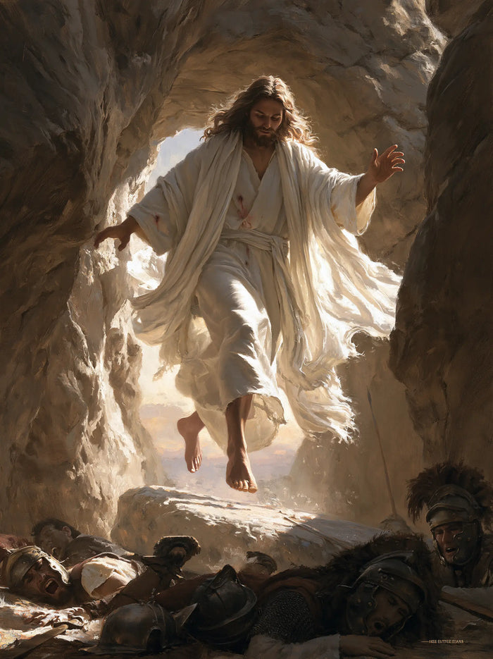 La Résurrection du Christ — Le Geste au-dessus des veilleurs