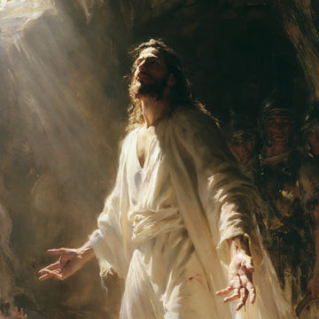 The Resurrection of Jesus Christ - Psychological Close-Up · Square n° 1