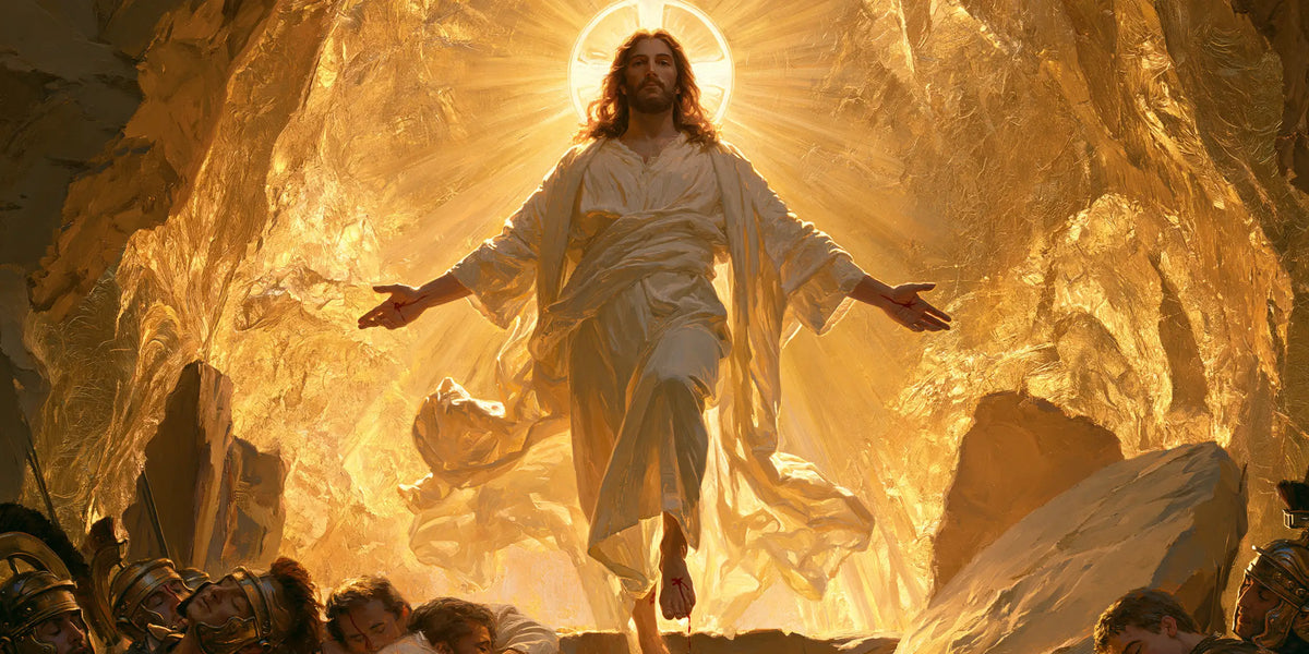 La Résurrection du Christ — L’Auréole au cœur de la caverne ardente
