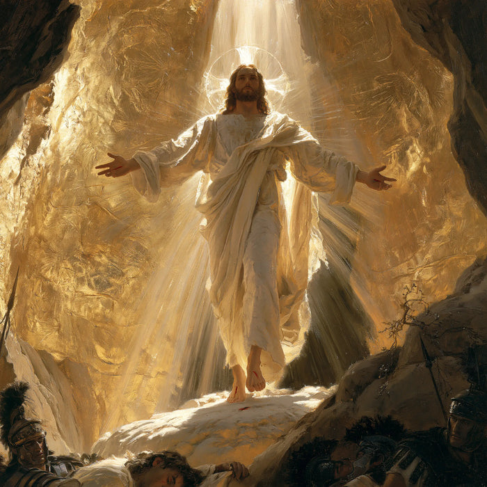 La Résurrection du Christ — Le Rayon sur le manteau croisé