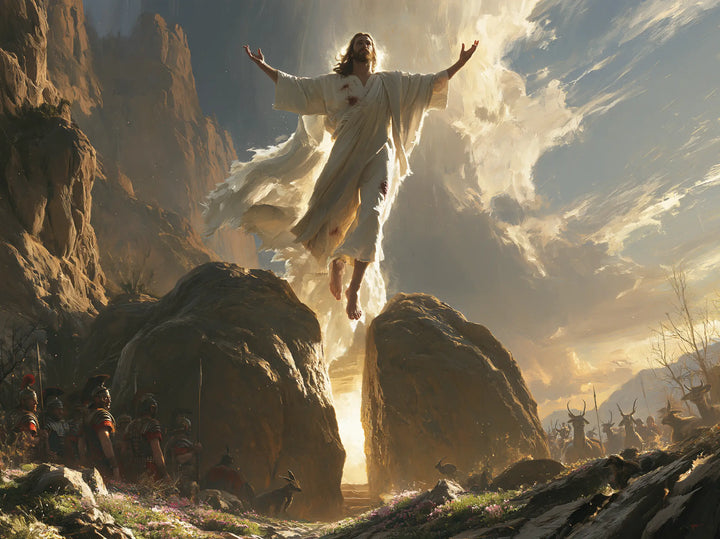 La Résurrection du Christ — Les Bras au-dessus de la pierre ouverte