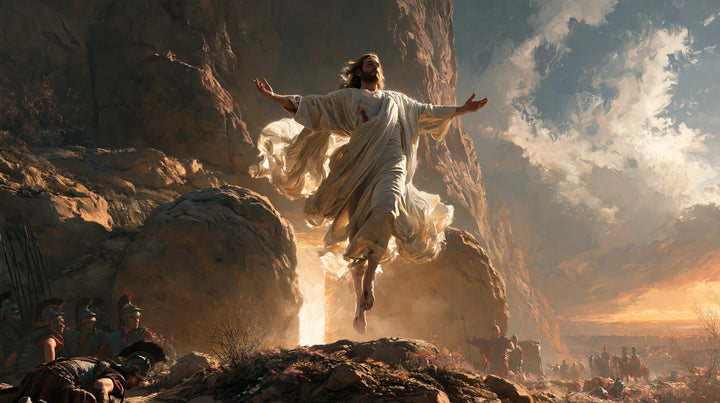 La Résurrection du Christ — L’Envol au pied de la haute muraille