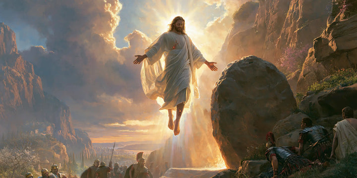La Résurrection du Christ — La Pierre roulée et le ciel ouvert