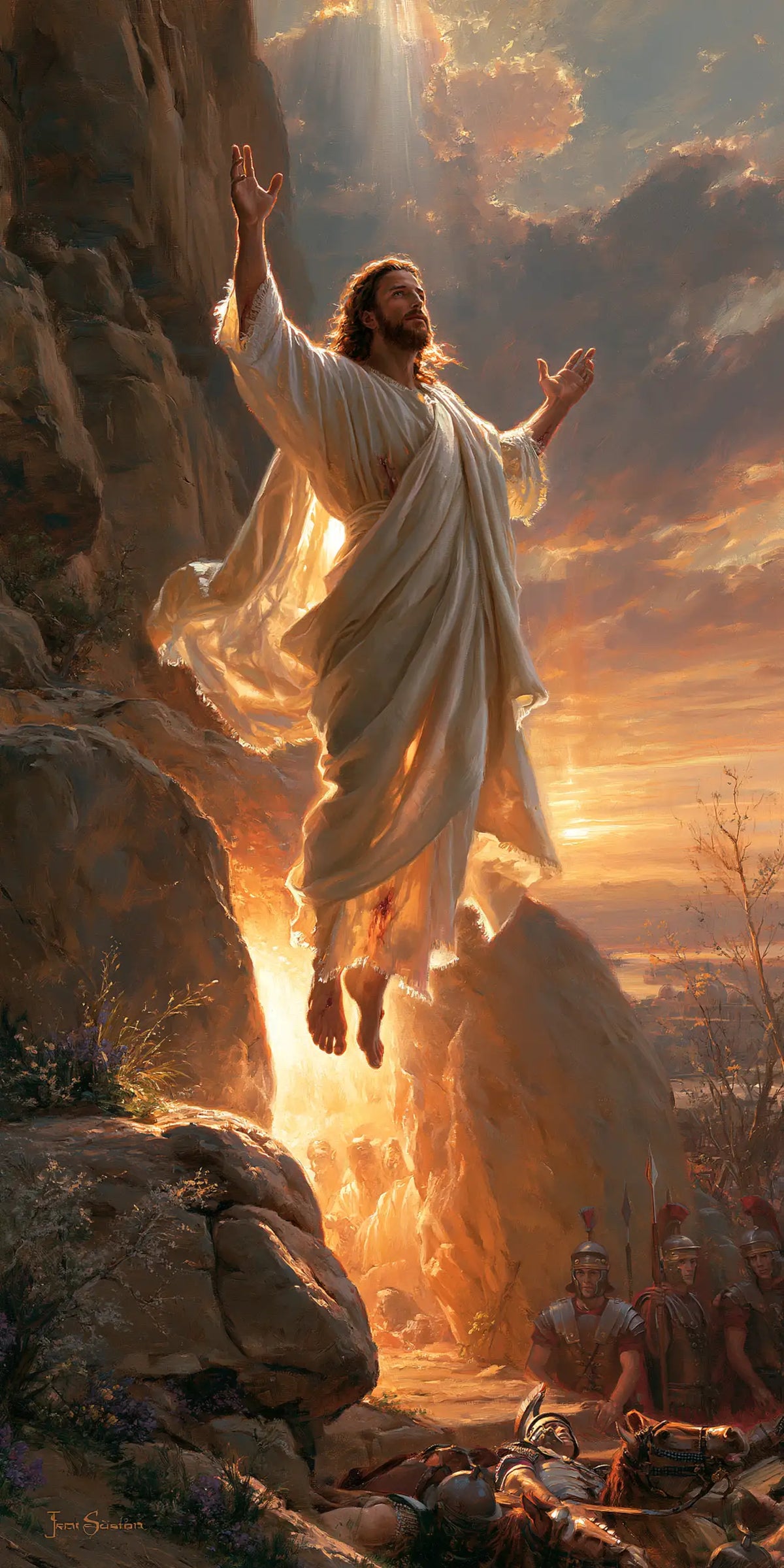 La Résurrection du Christ — Les Bras au-dessus du vallon de braise
