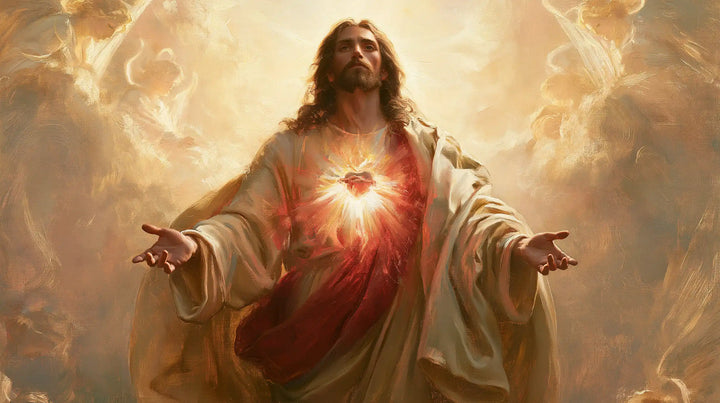 Le Sacré-Cœur de Jésus — L’Accueil dans le cercle des nuées