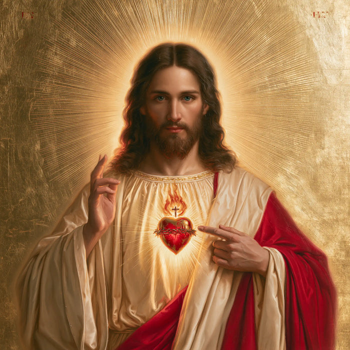Le Sacré-Cœur de Jésus — Le Grand Éventail de lumière