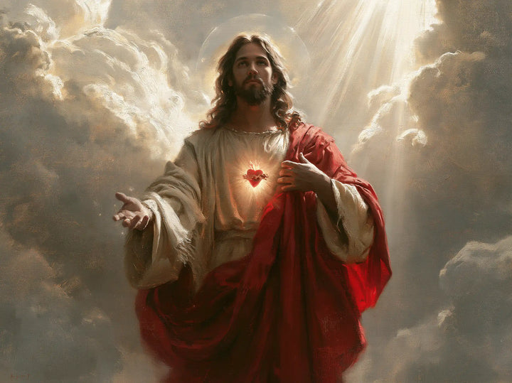 Le Sacré-Cœur de Jésus — L’Appel sous les rais du ciel