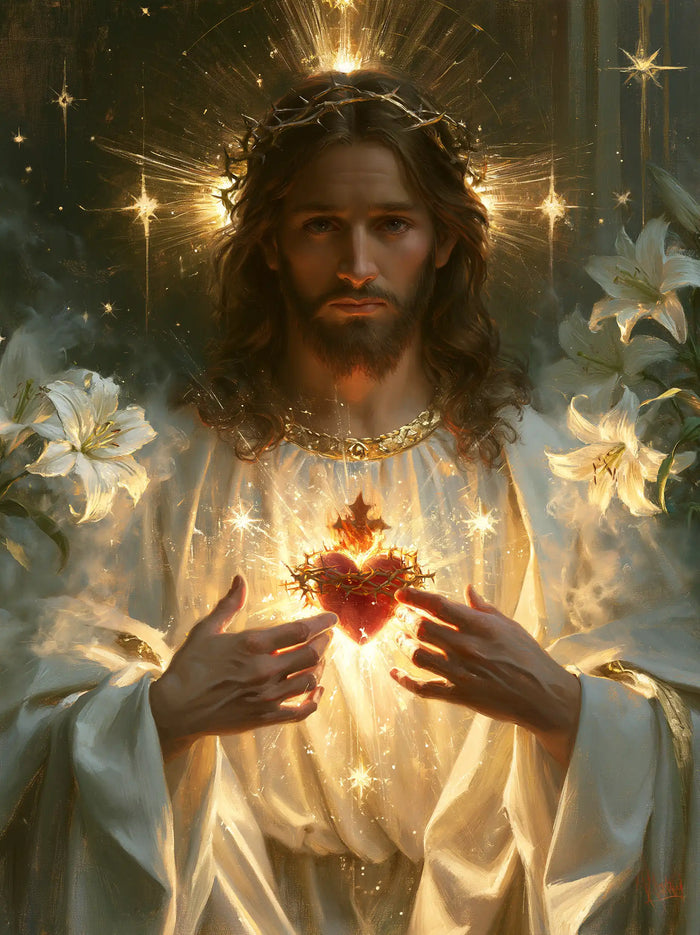 Le Sacré-Cœur de Jésus — Les Épines sous la couronne d’étoiles