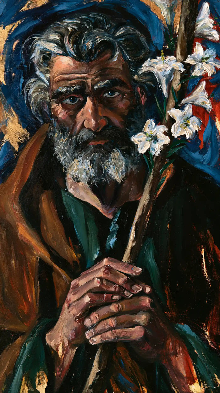 Saint Joseph – Expressionist · Portrait no. 4