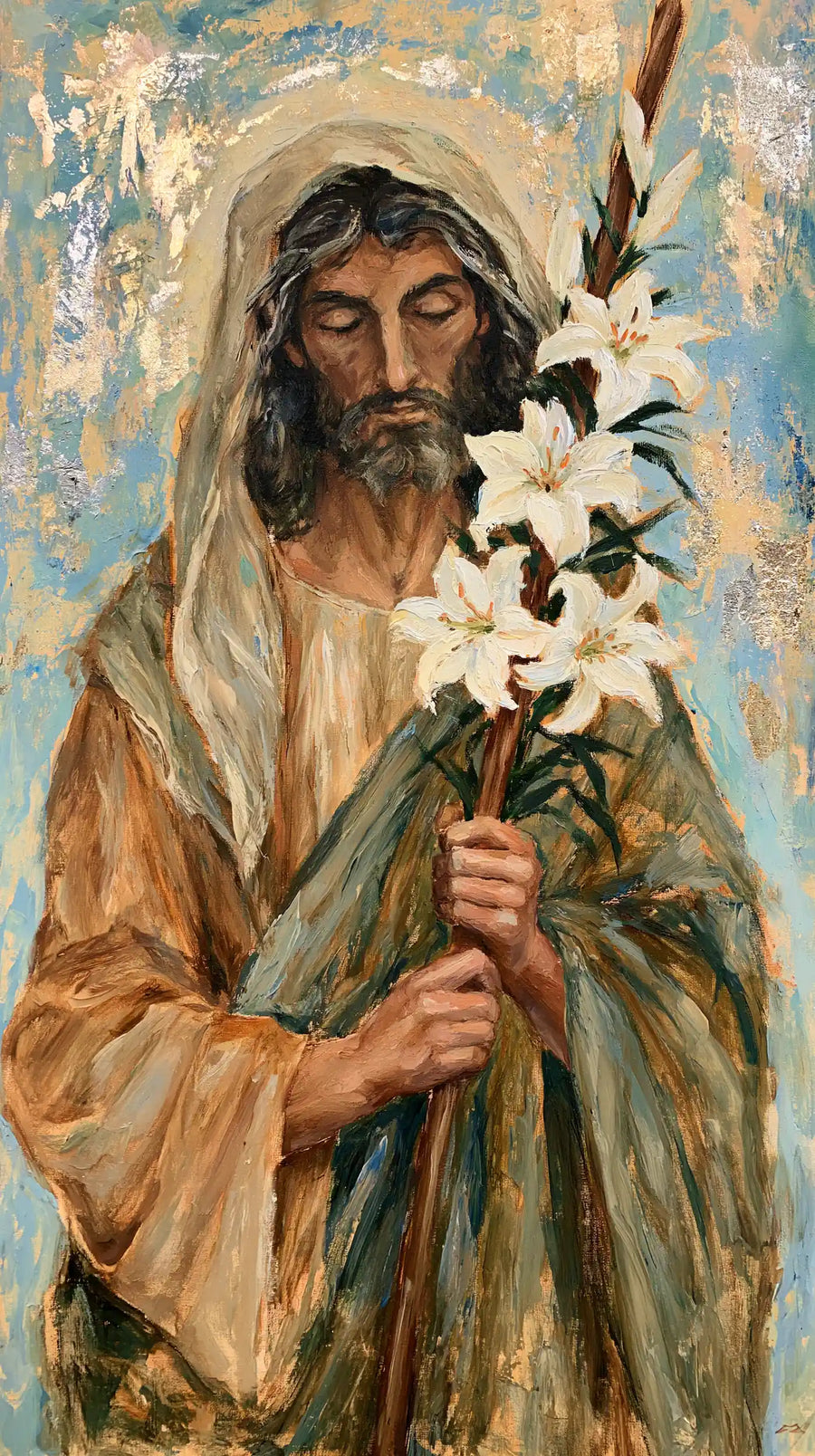 Saint Joseph – Impressionist · Portrait no. 7