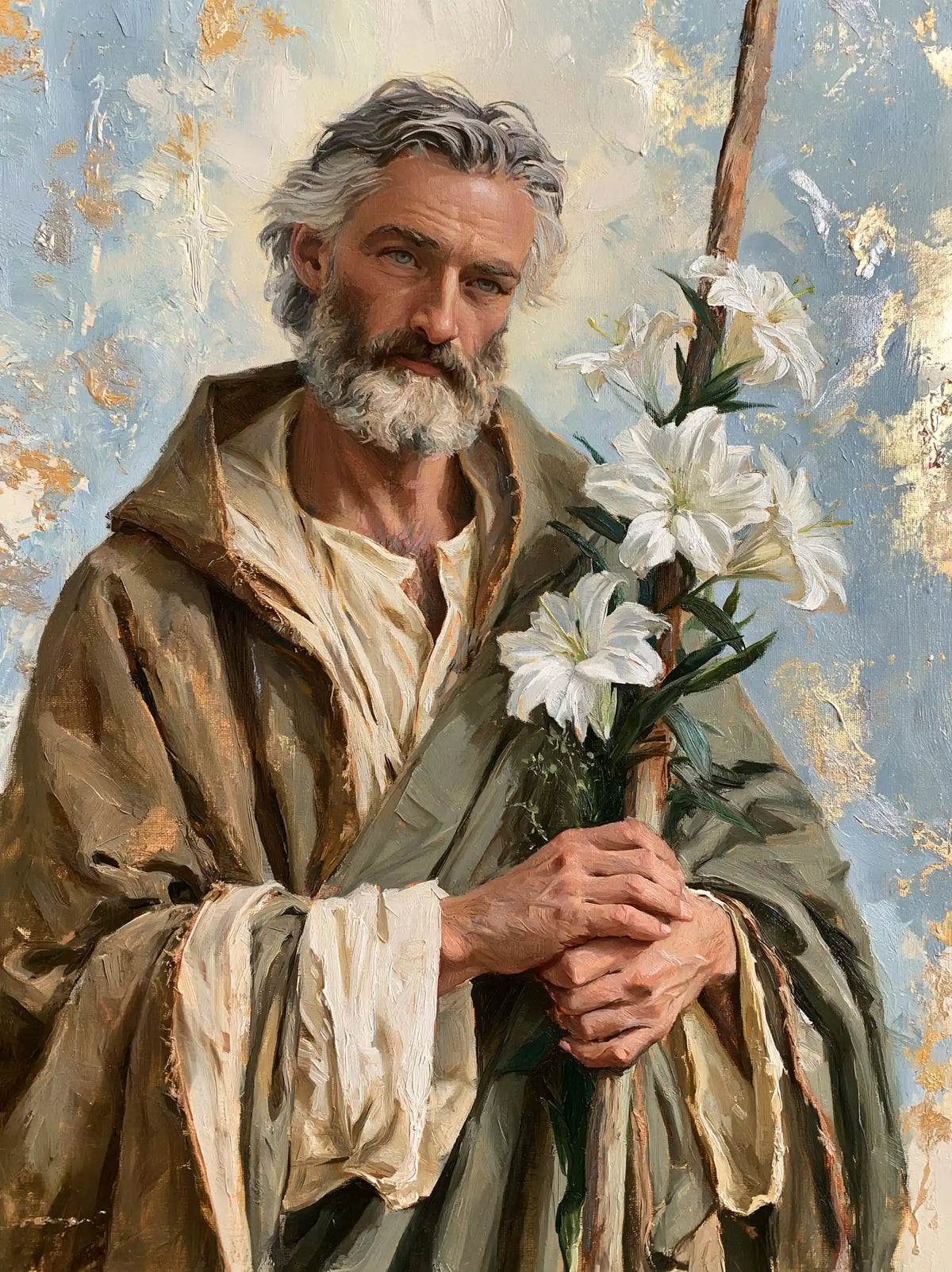 Saint Joseph – Impressionist · Portrait no. 12