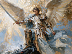 Saint Michael the Archangel – Impressionist · Landscape no. 5