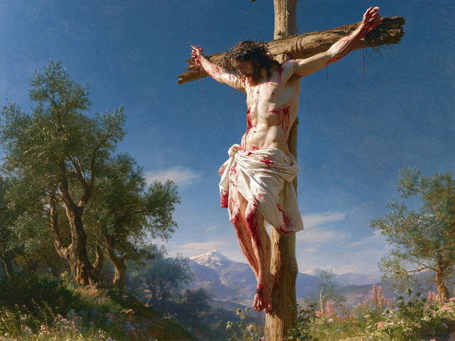 The Crucifixion – Indigo Vigil at Calvary