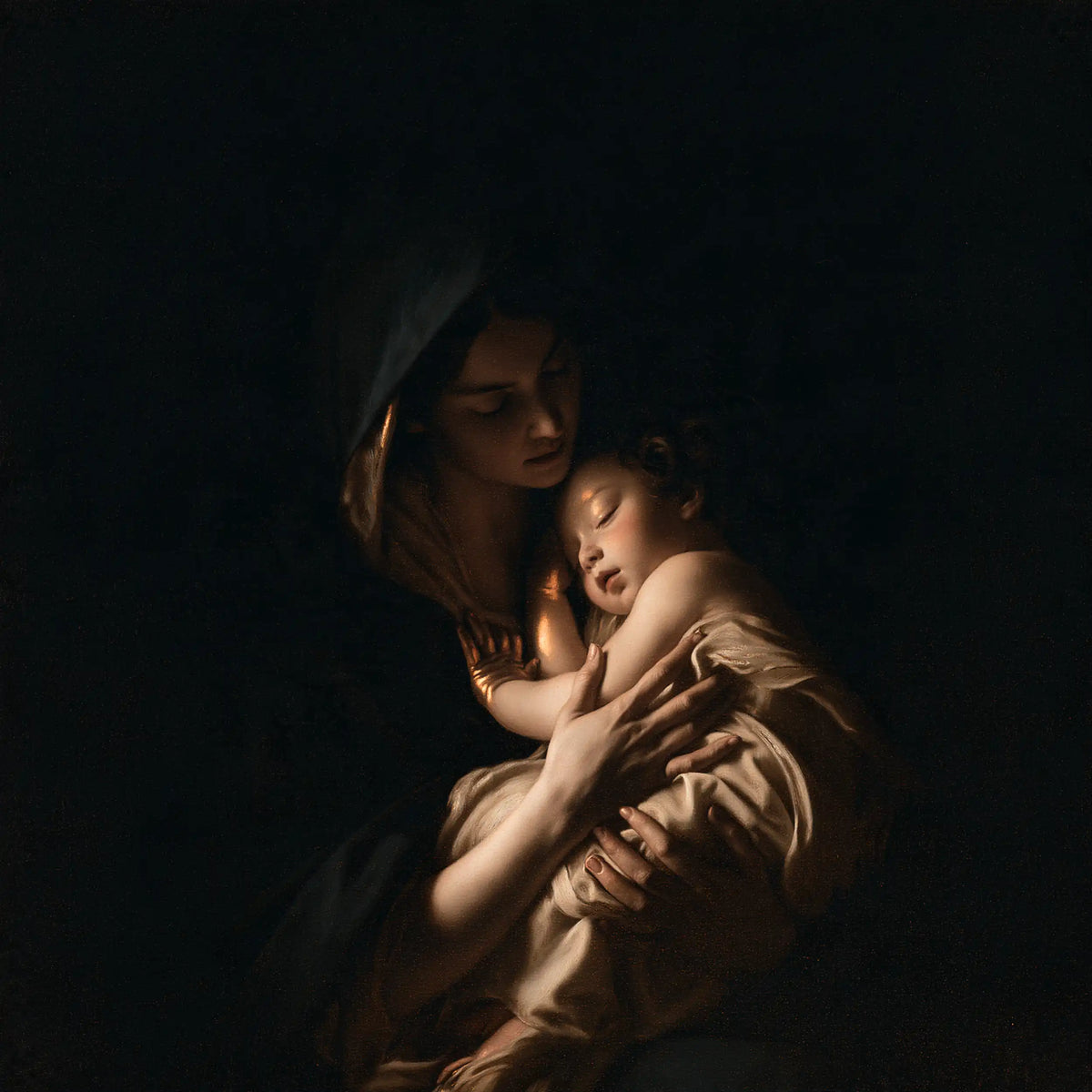 La Vierge à l’Enfant — Le Sommeil au creux des mains ouvertes