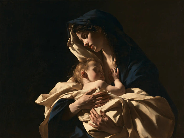 La Vierge à l’Enfant — La Petite Main sous l’abri du voile