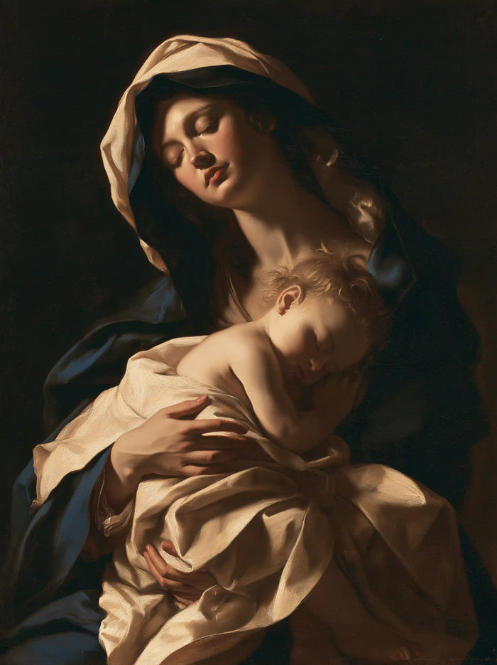 La Vierge à l’Enfant — Le Sommeil sur les plis de miel
