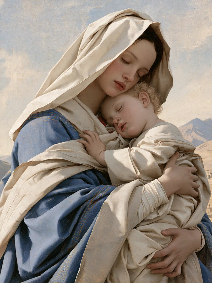 La Vierge à l’Enfant — Le Sommeil des deux visages