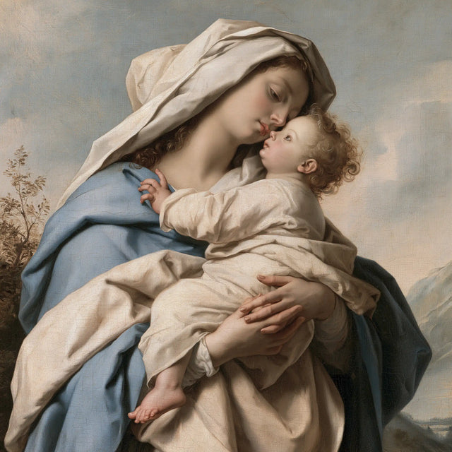 La Vierge à l’Enfant — Le Baiser tourné vers le ciel