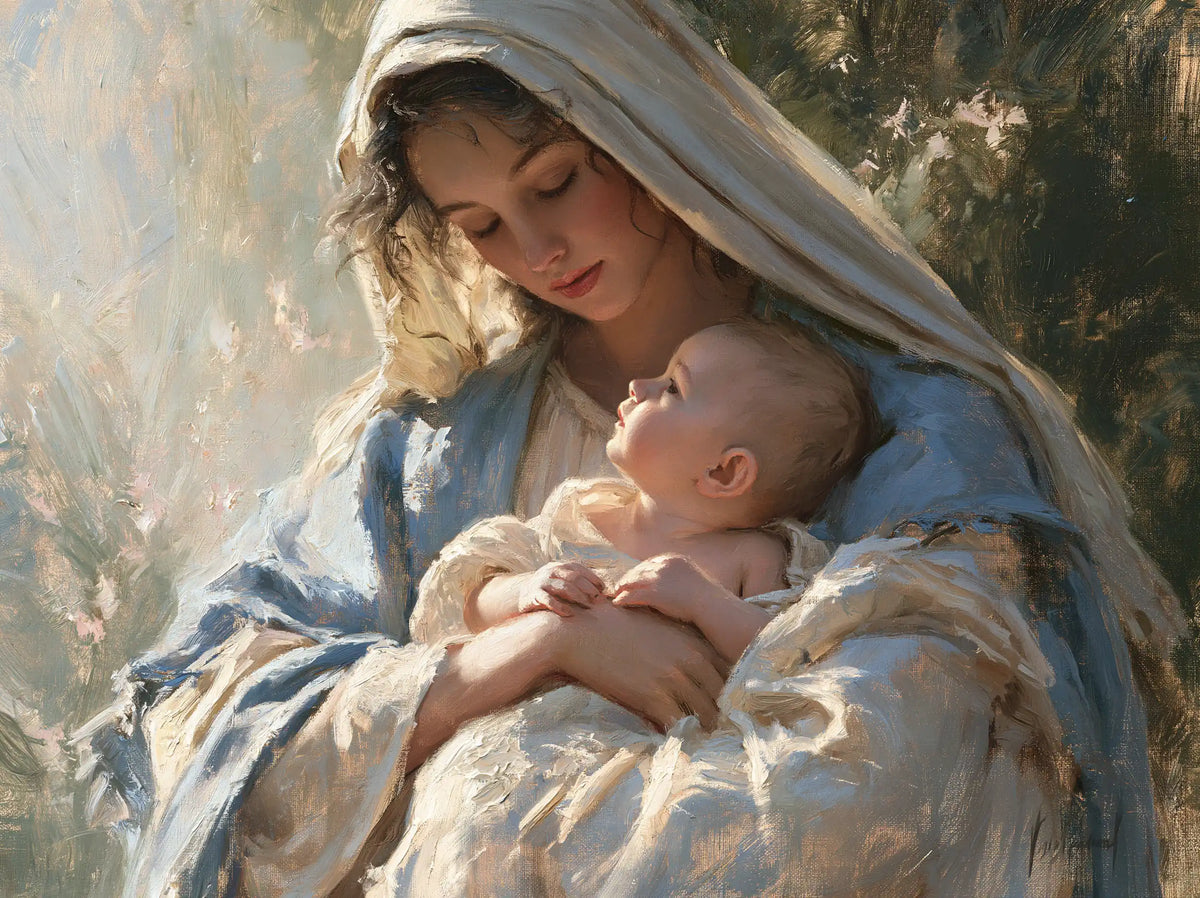 La Vierge à l’Enfant — Le Regard neuf sous le voile