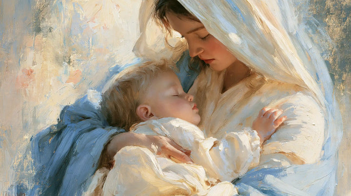 La Vierge à l’Enfant — Le Songe sur l’épaule de lumière