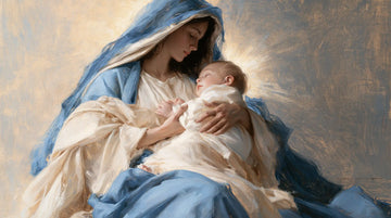Virgin Mary and Child Jesus - Mary Presenting the Child Jesus · Landscape n° 13