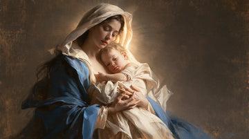 Virgin Mary and Child Jesus - Mary Presenting the Child Jesus · Landscape n° 14