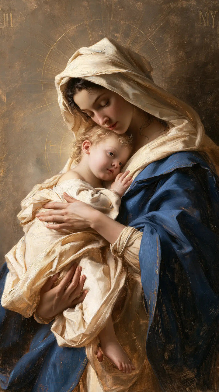 La Vierge à l’Enfant — Le Sommeil aux jambes bercées
