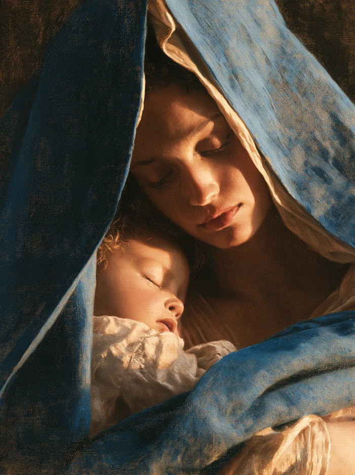 La Vierge à l’Enfant — Le Secret des deux visages abrités